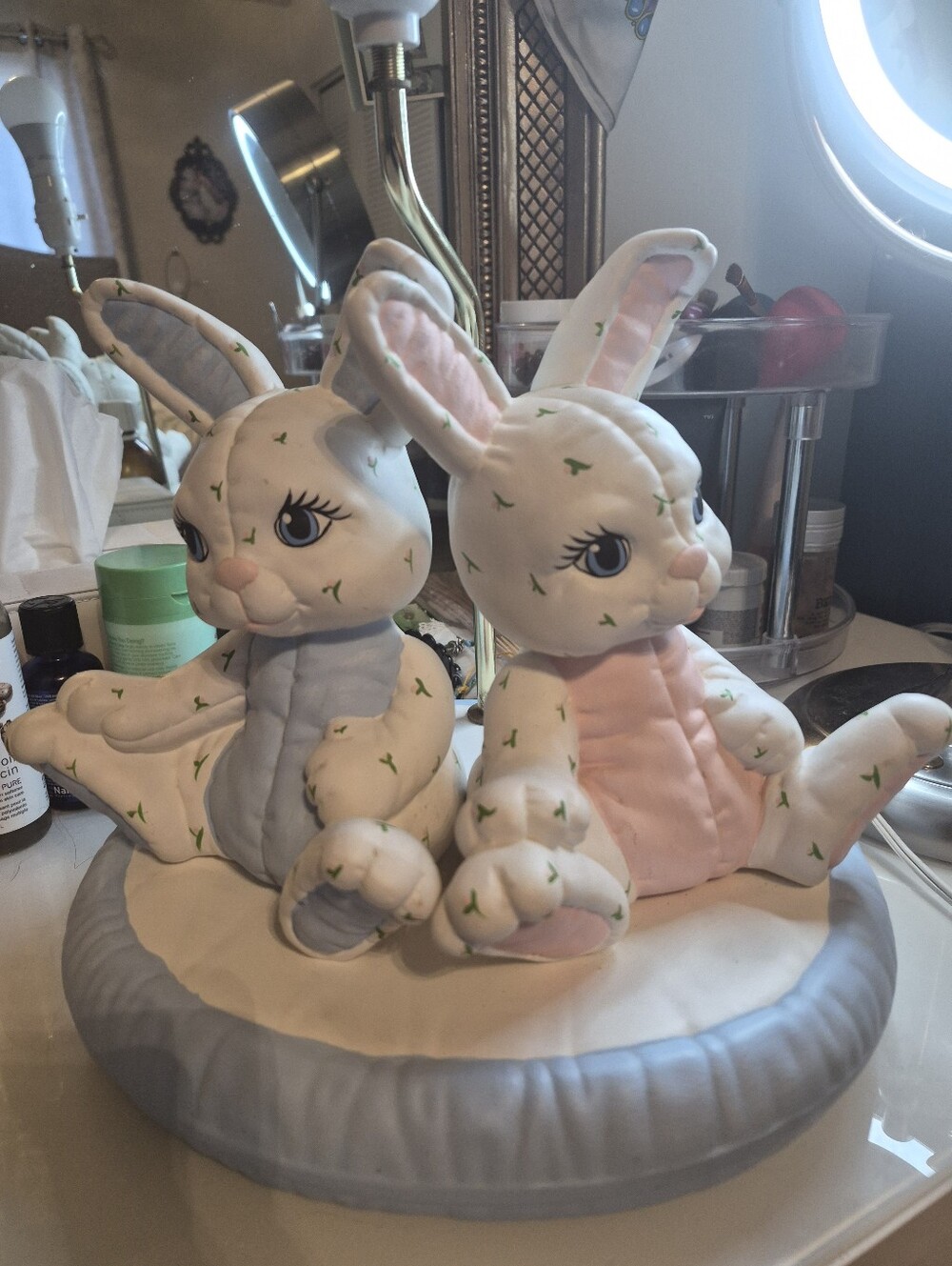 Ceramic Bunnie Lamp